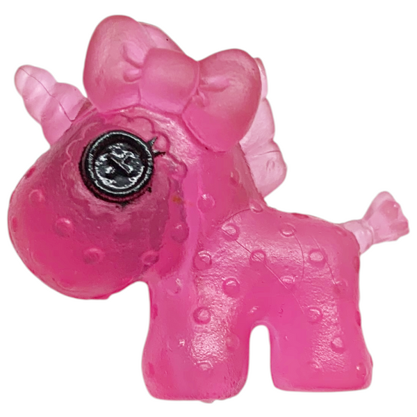 Lalaloopsy Tinies #117 Unicorn Horse Pink Translucent Small Bead Style Doll
