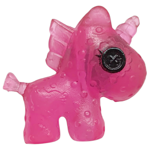 Lalaloopsy Tinies #117 Unicorn Horse Pink Translucent Small Bead Style Doll
