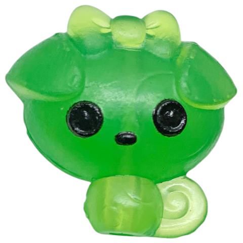 Lalaloopsy Tinies #122 Puppy Dog Green Translucent Small Bead Style Doll
