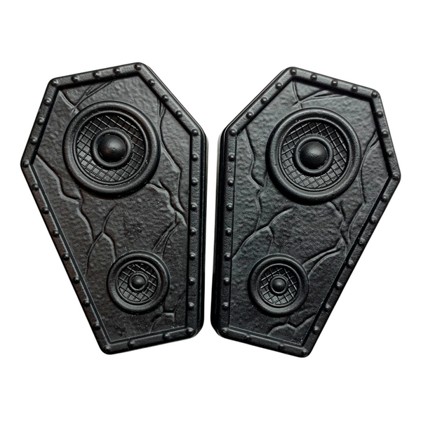 Monster High Freaky Fusion Catacombs Playset Replacement Parts Set Of Black Speakers