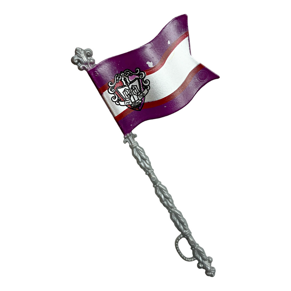 Ever After High Raven Queen School Spirit Doll Replacement Purple Flag Accessory