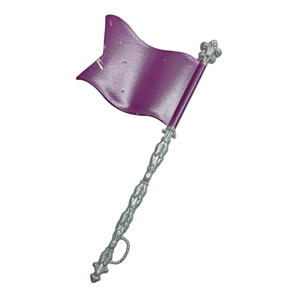 Ever After High Raven Queen School Spirit Doll Replacement Purple Flag Accessory