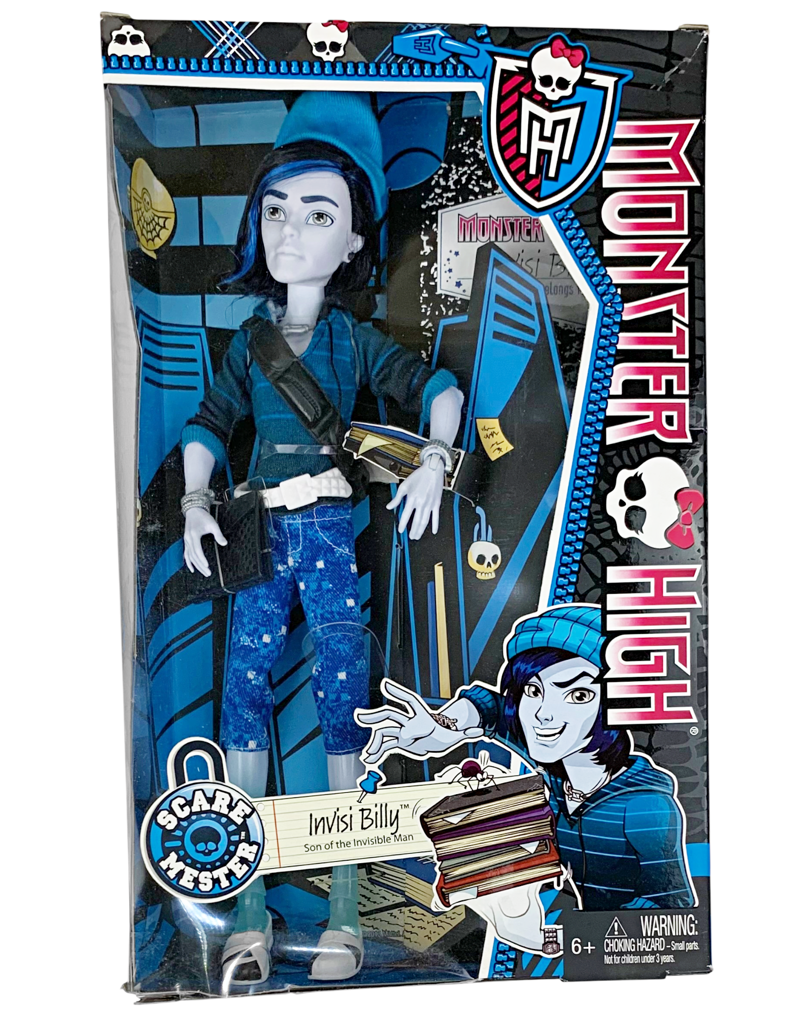 Monster High Scaremester Invisi Billy Son Of The Invisible Man Boy Doll (BJM44)