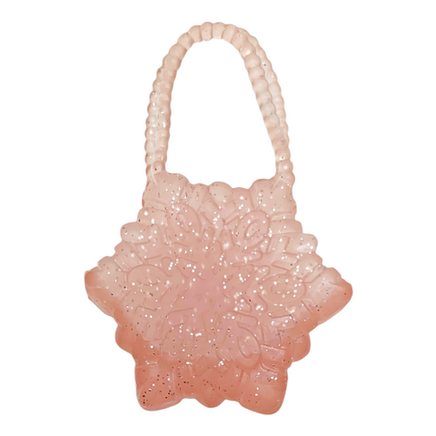 Ever After High Ashlynn Ella Fairest On Ice Doll Replacement Glitter Snowflake Purse