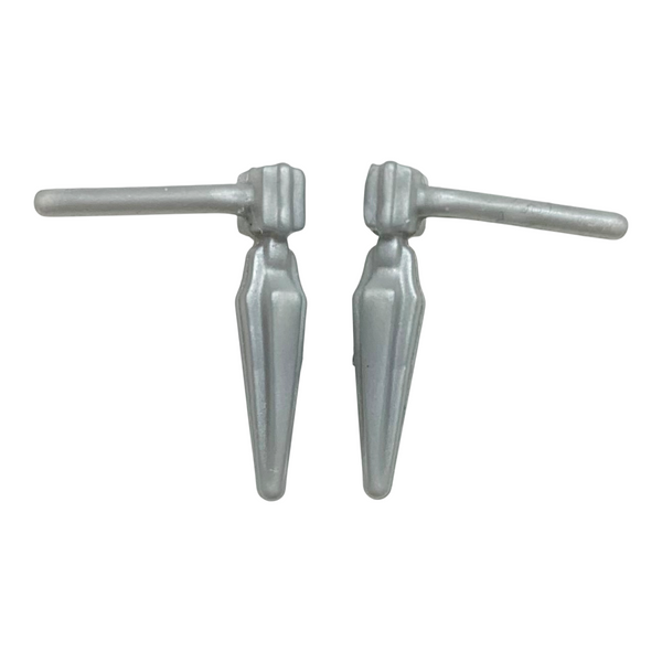 Ever After High Raven Queen Legacy Day Doll Replacement Silver Earrings