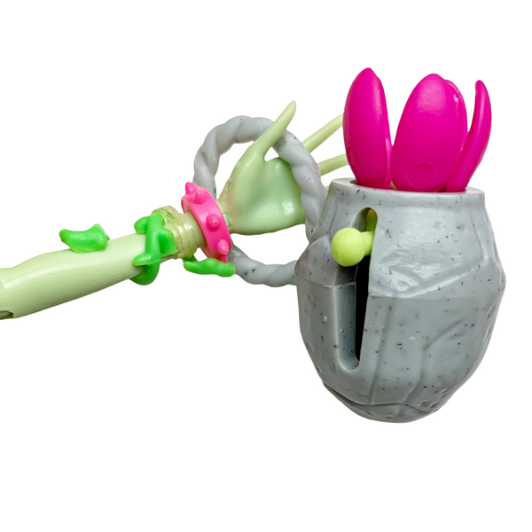 Small Blooming Flower Pot Purse Doll Size Accessory Compatible With Monster High Dolls