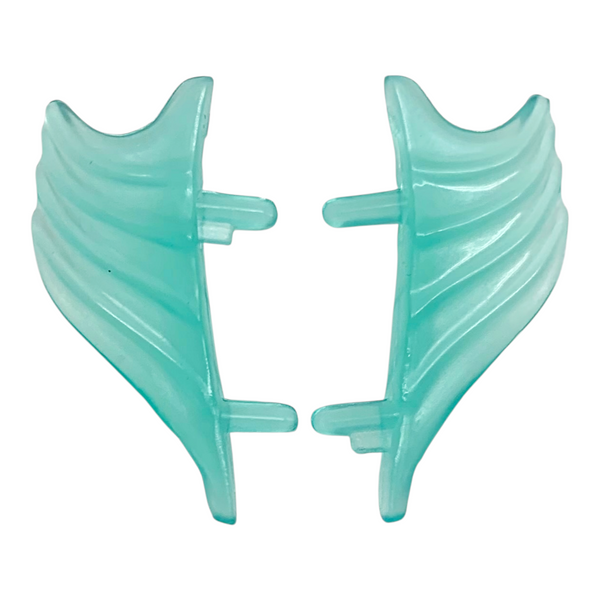 Monster High Lagoona Blue G1 Doll Replacement Pair Of Aqua Blue Leg Fins Fin Parts