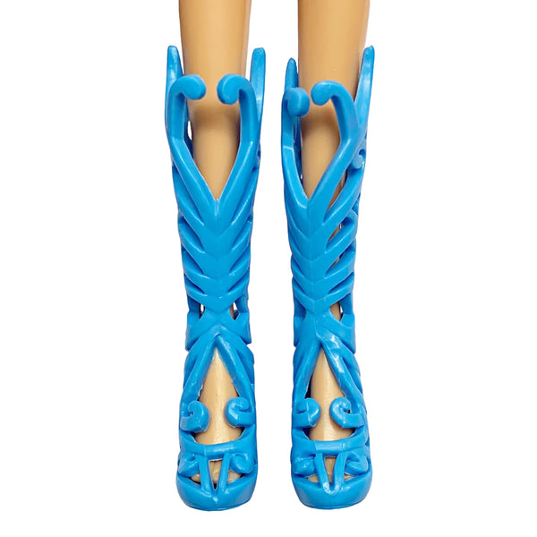 Winx Club Butterflix Doll Style Replacement Tall Fancy Blue Shoes