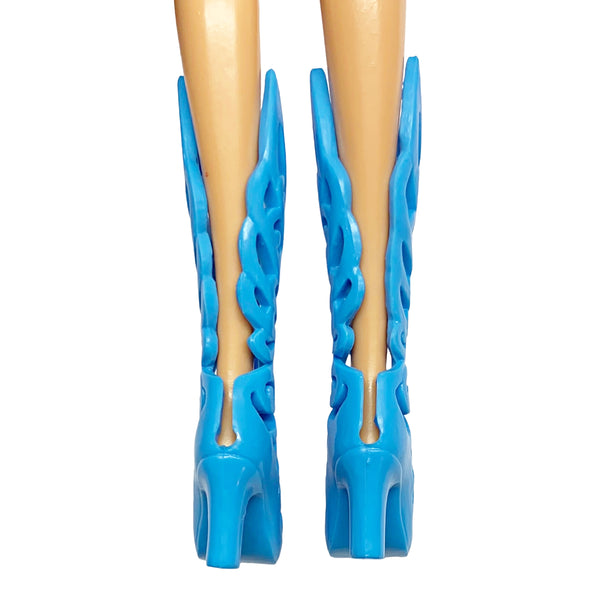 Winx Club Butterflix Doll Style Replacement Tall Fancy Blue Shoes