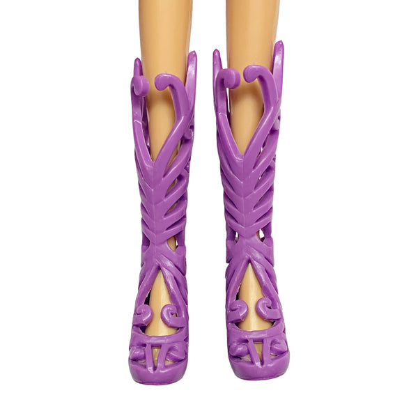 Winx Club Butterflix Doll Style Replacement Tall Fancy Purple Shoes