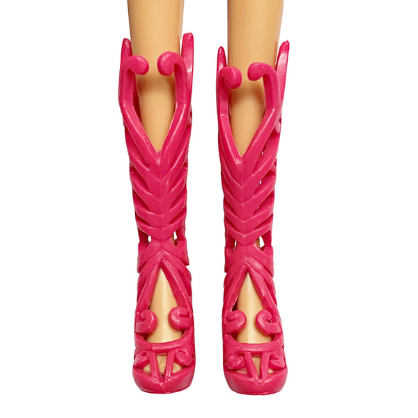 Winx Club Butterflix Doll Style Replacement Tall Fancy Pink Shoes