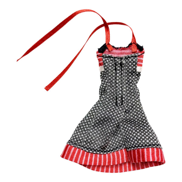 Monster High Physical Deaducation Ghoulia Yelps Doll Outfit Replacement Retro Red Dress