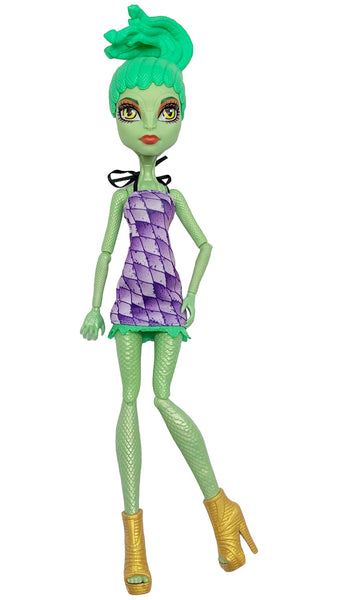 Monster High Create A Monster Green Snake Gorgon Girl Doll With Wig & Outfit