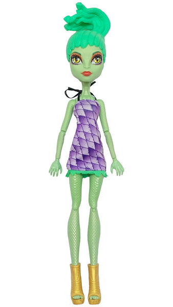 Monster High Create A Monster Green Snake Gorgon Girl Doll With Wig & Outfit