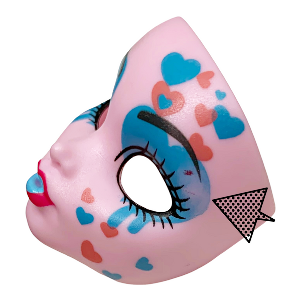 Monster High Inner Monster Fangtastic Love Fearfully Feisty Doll Replacement Mask
