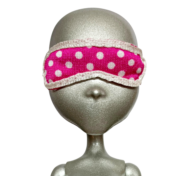 Monster High Draculaura Dead Tired Doll Outfit Replacement Pink Sleep Mask