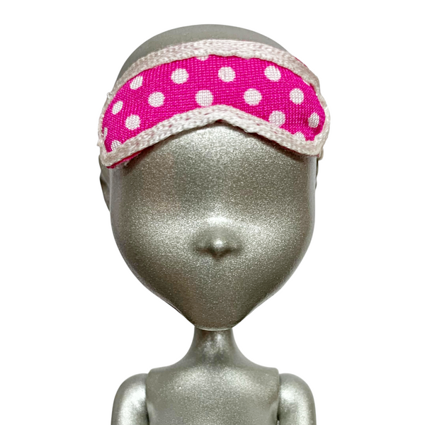 Monster High Draculaura Dead Tired Doll Outfit Replacement Pink Sleep Mask