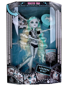 Monster High Reel Drama Black & White Collector Lagoona Blue Doll (HKN30)