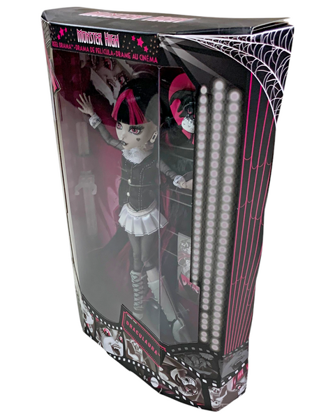 Monster High Reel Drama Black & White Collector Draculaura Doll (HKN27)