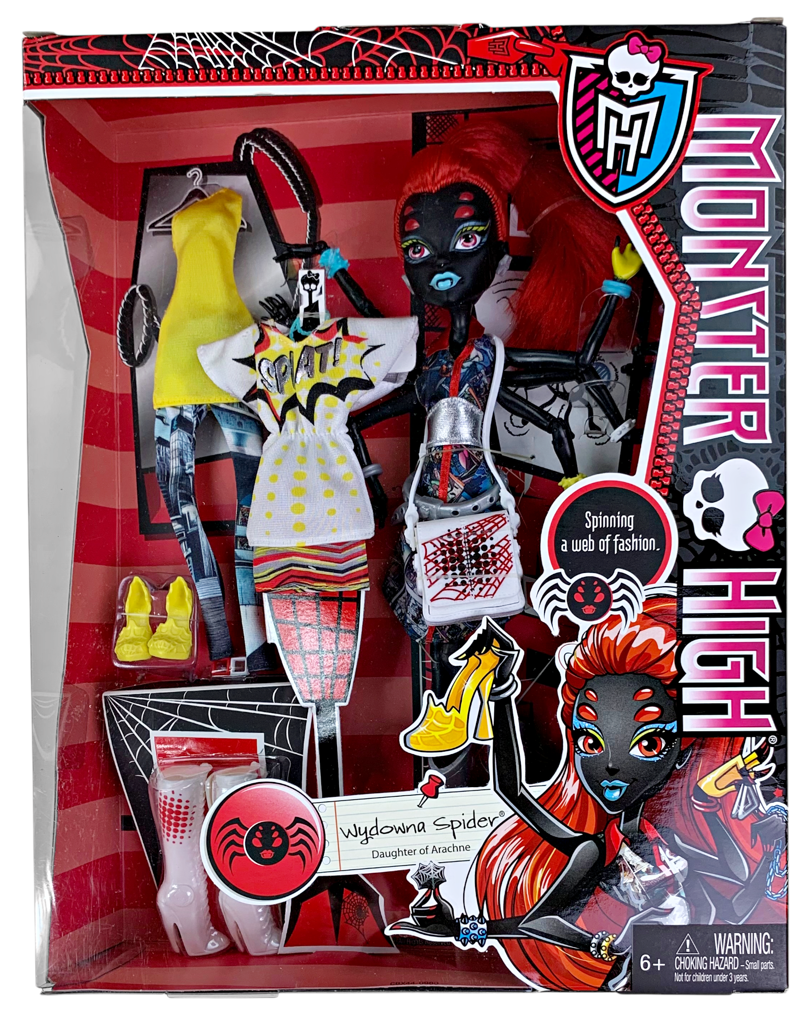 Monster High I Heart (Love) Fashion Wydowna Spider Doll (CBX44)