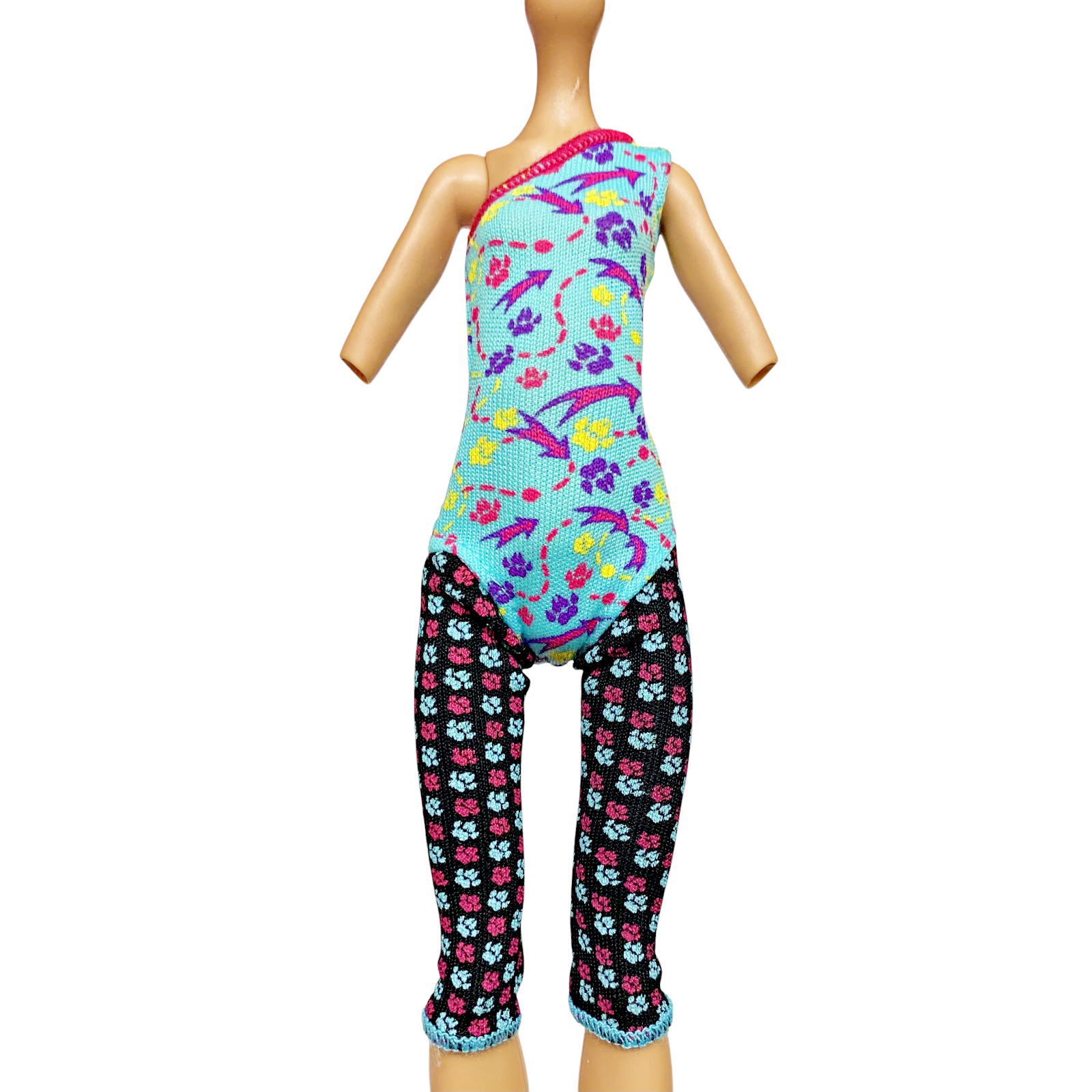 Monster High Dance Class Howleen Wolf Doll Outfit Replacement Romper Bodysuit