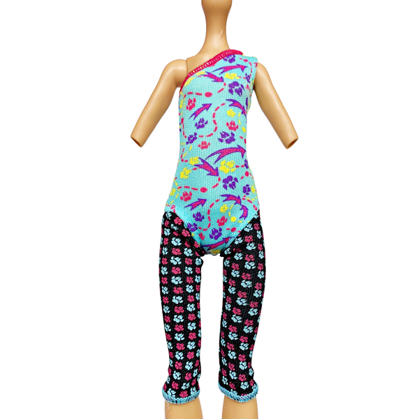 Monster High Dance Class Howleen Wolf Doll Outfit Replacement Romper Bodysuit