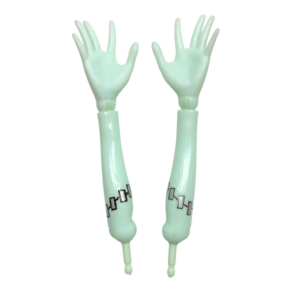 Monster High Frankie Stein Scaris City Of Frights Doll Replacement Pair Lower Arm Parts
