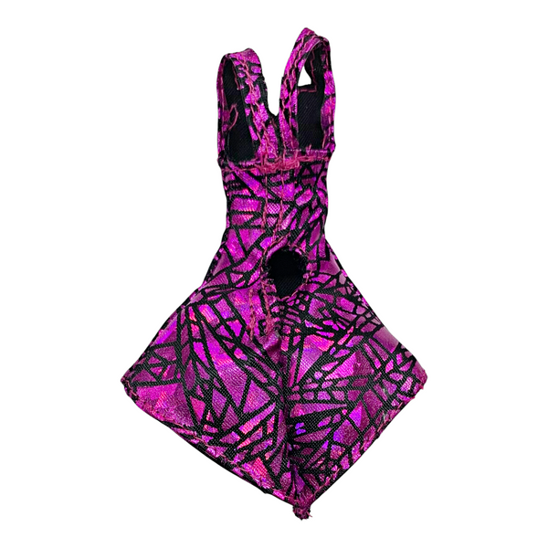 Monster High Catty Noir Boo York Doll Outfit Replacement Pink Metallic Dress
