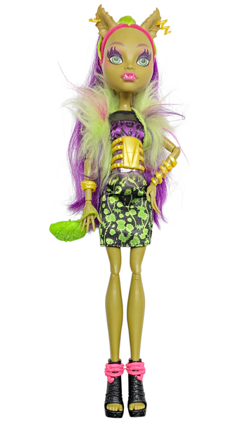 Monster High ClawVenus Freaky Fusion Clawdeen Venus Hybrid Doll With Outfit