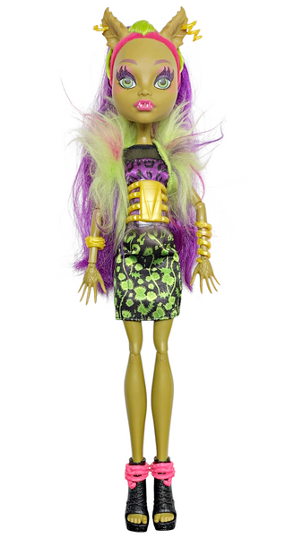 Monster High ClawVenus Freaky Fusion Clawdeen Venus Hybrid Doll With Outfit