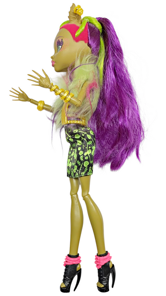 Monster High ClawVenus Freaky Fusion Clawdeen Venus Hybrid Doll With Outfit