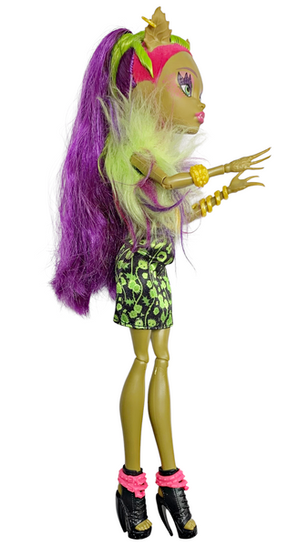 Monster High ClawVenus Freaky Fusion Clawdeen Venus Hybrid Doll With Outfit