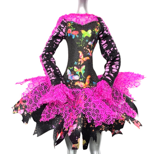 Monster High Freaky Fusion Bonita Femur Doll Replacement Butterfly Dress