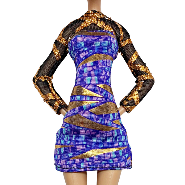 Monster High Cleo De Nile Boo York Comet-Crossed Couple Doll Outfit Replacement Dress
