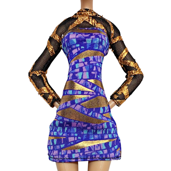 Monster High Cleo De Nile Boo York Comet-Crossed Couple Doll Outfit Replacement Dress