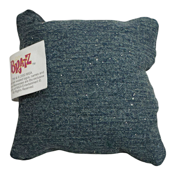 Bratz Glitter Denim Square Doll Size Pillow Accessory Part