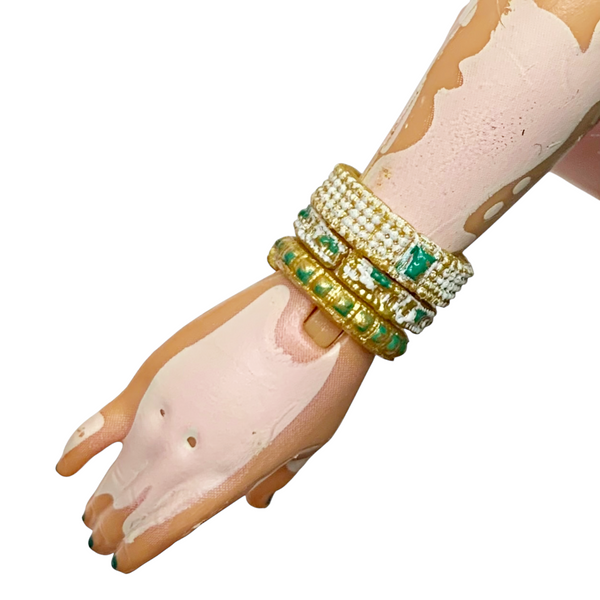 Rainbow High Jewel Richie Vitiligo Doll With Original Sequin Dress Outfit