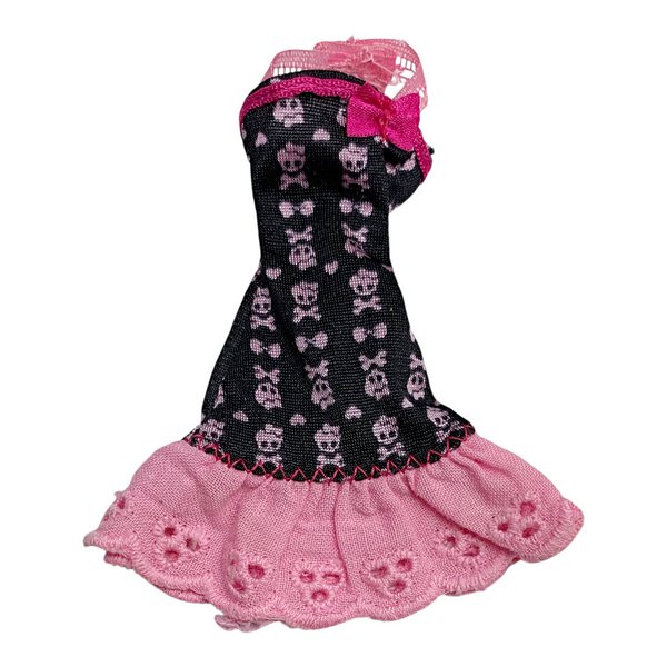 Monster High Draculaura Fashion Pack Doll Outfit Replacement Pink & Black Dress
