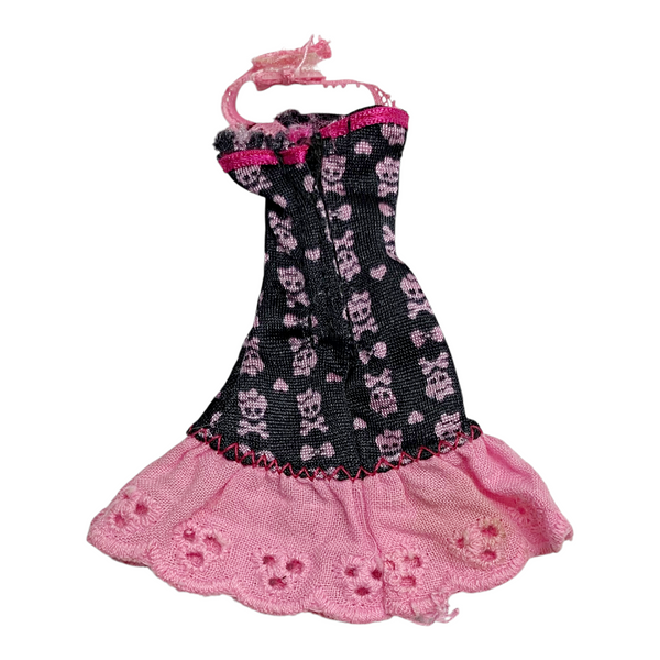 Monster High Draculaura Fashion Pack Doll Outfit Replacement Pink & Black Dress