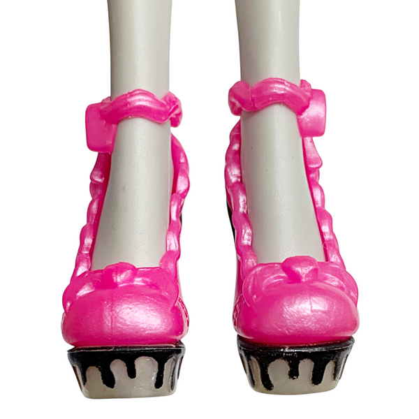 Monster High Draculaura Sweet 1600 Doll Walmart Variant Replacement Pink Shoes