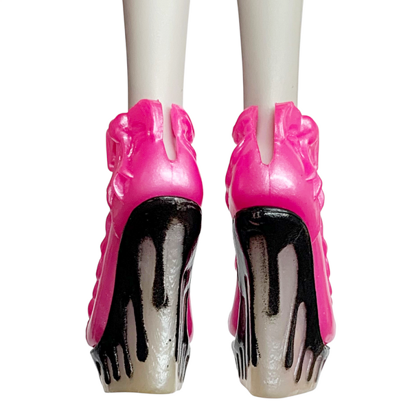 Monster High Draculaura Sweet 1600 Doll Walmart Variant Replacement Pink Shoes