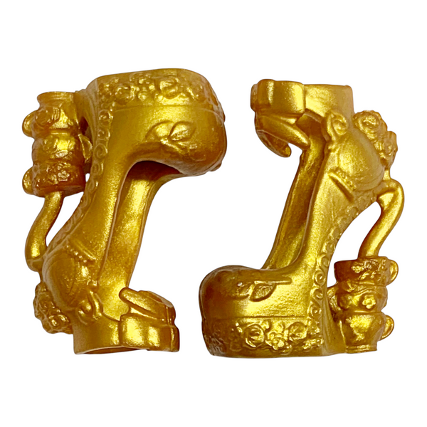 Ever After High Madeline Hatter Powerful Princess Tribe Doll Replacement Gold Shoes