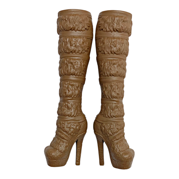 Ever After High Rosabella Beauty 1st Chapter Doll Replacement Shoes Brown Boots