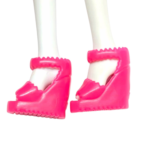 Pink Doll Shoes Fits Ever After High Small Pixie Size Dolls