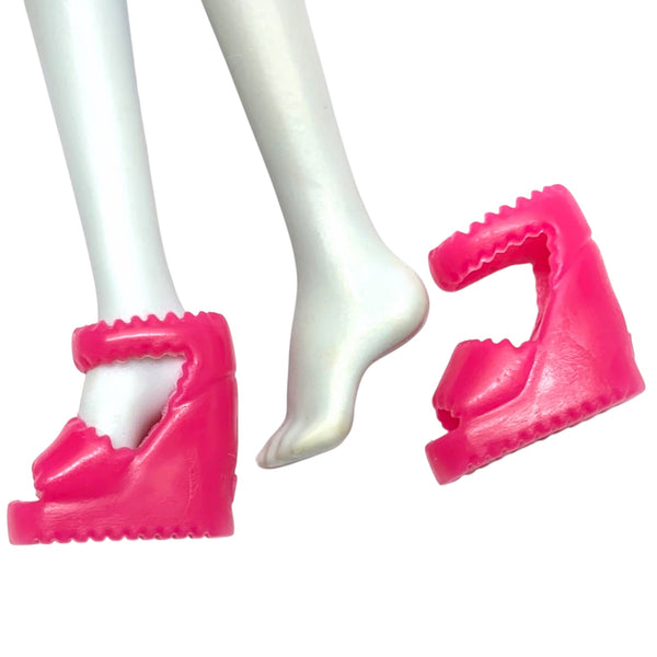 Pink Doll Shoes Fits Ever After High Small Pixie Size Dolls