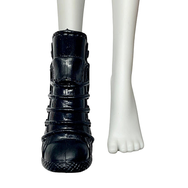 Monster High I Heart Love Fashion Abbey Bominable Doll Replacement Right Black Shoe