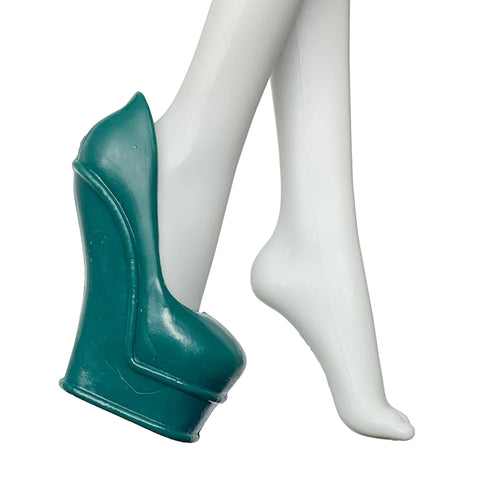 Monster High I Heart Fashion Scarah Screams Doll Replacement Right Green Shoe