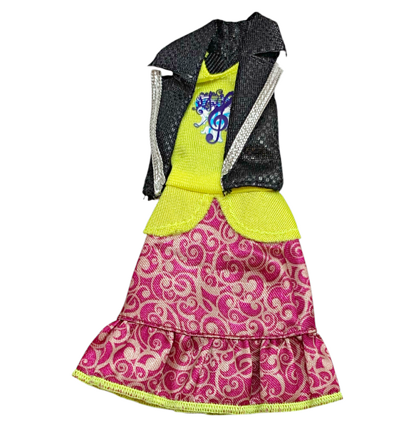Ever After High Melody Piper Doll Outfit Replacement Dress