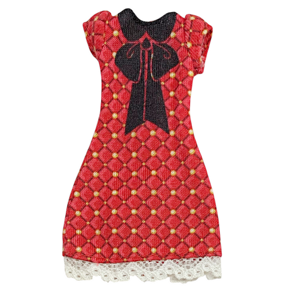 Ever After High Apple White Getting Fairest Doll Outfit Replacement Red Pajama Gown Dress