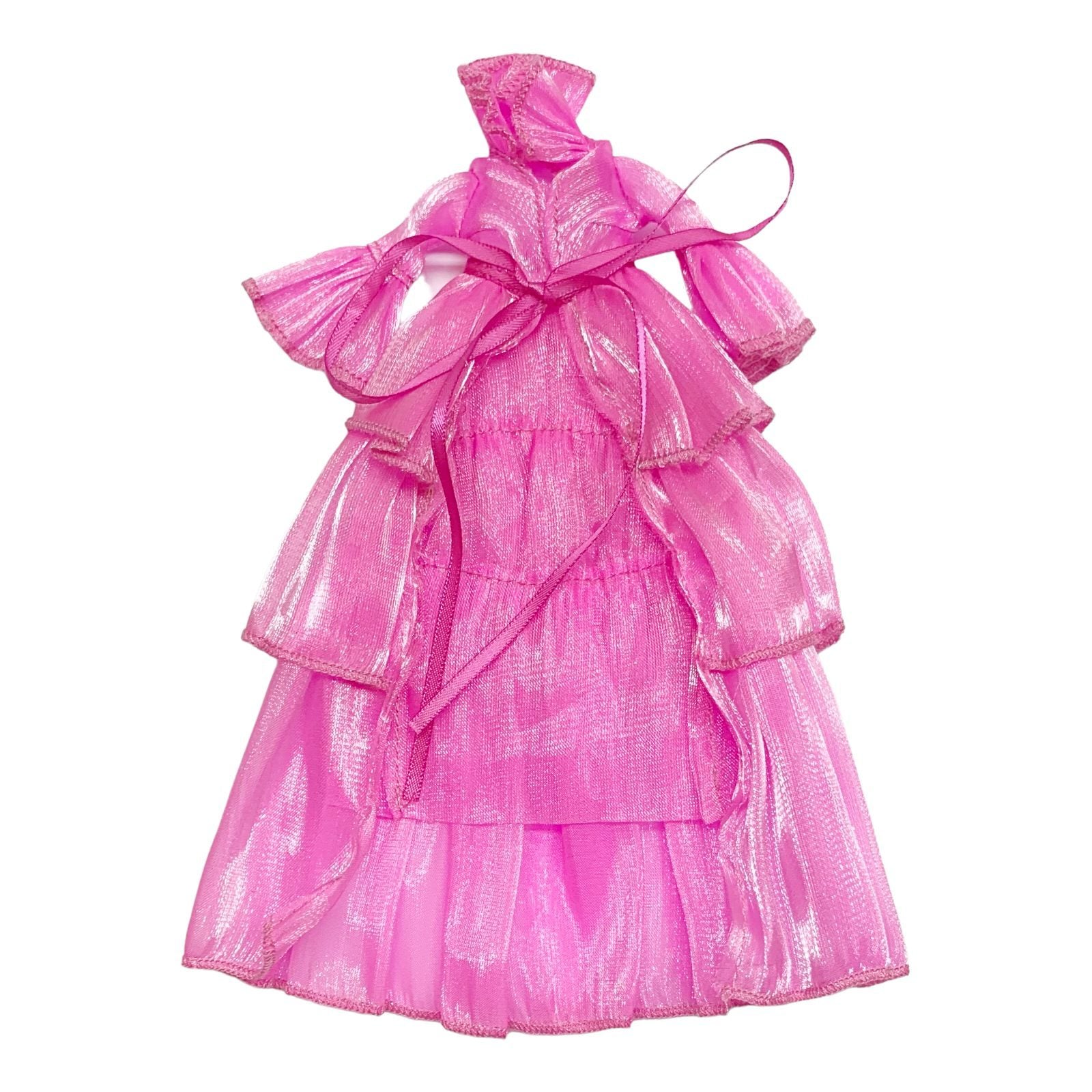 Pink Mermaid Layered Ruffle Robe Dress Fits LOL OMG Surprise Dolls M The Serendipity Doll Boutique